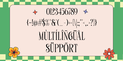 Wondering Miracle Font Poster 10