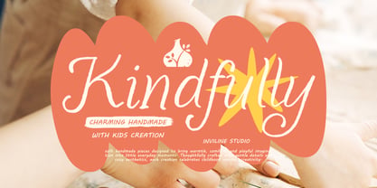 Lipstar Lullaby Font Poster 4