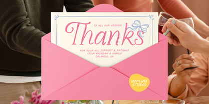 Lipstar Lullaby Font Poster 7