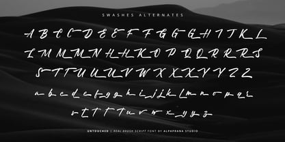 Untouched Font Poster 4