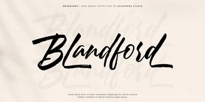 Untouched Font Poster 8