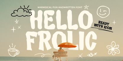Hello Frolic Font Poster 1