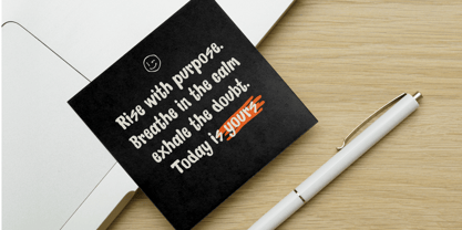 Hello Frolic Font Poster 9
