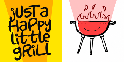 Jaeju Grill Font Poster 2