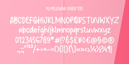 PG Solmerist Font Poster 3