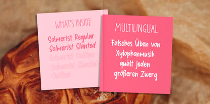 PG Solmerist Font Poster 4