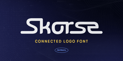 Skorse Font Poster 1
