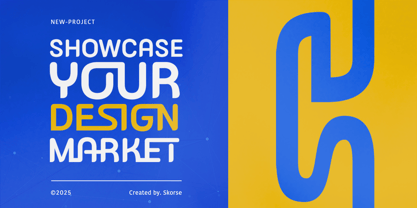 Skorse Font Poster 7