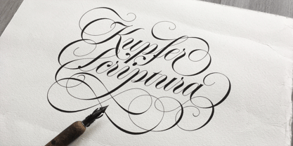 Kupfer Scriptura Font Poster 1