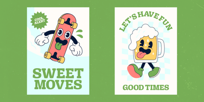 Brighty Snavs Font Poster 5
