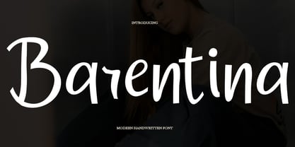 Barentina Font Poster 1