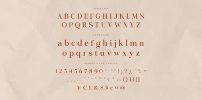 Krisma Serif Font Poster 10
