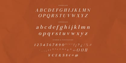 Krisma Serif Font Poster 11