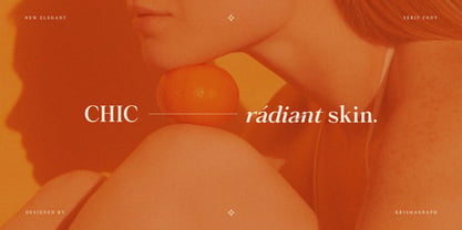 Krisma Serif Font Poster 5