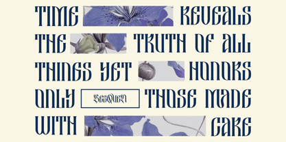 Besquen Font Poster 5