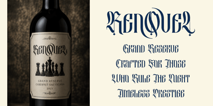 Besquen Font Poster 9