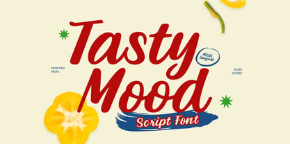 Tasty Mood Font Poster 1