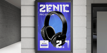 Escape Font Poster 5