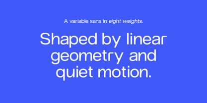 OS Rotare Sans Font Poster 3
