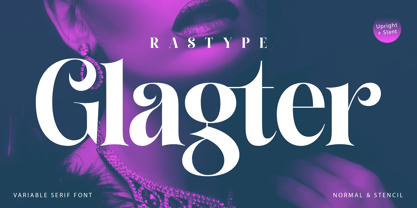Glagter Font Poster 1