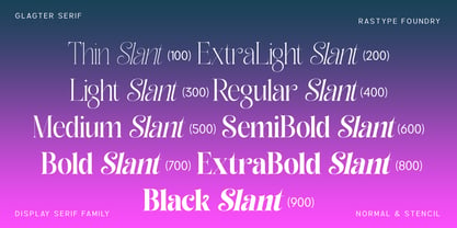 Glagter Font Poster 6