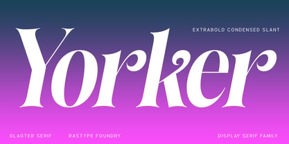 Glagter Font Poster 8