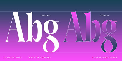 Glagter Font Poster 5