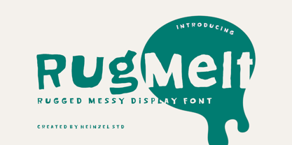 Rugmelt Font Poster 1