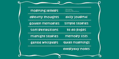 Rugmelt Font Poster 7