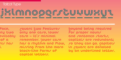 Squarc Two Font Poster 7
