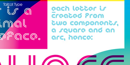 Squarc Two Font Poster 3