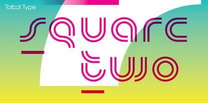 Squarc Two Font Poster 1