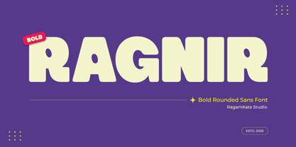 Ragnir Font Poster 1