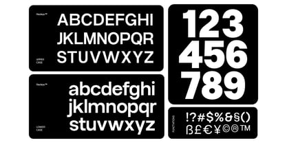 Racleys Font Poster 8