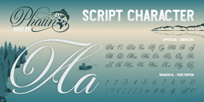 Phatin Angler Font Poster 2