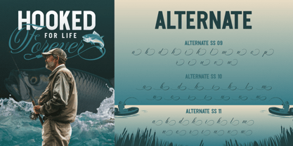 Phatin Angler Font Poster 7