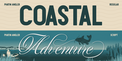 Phatin Angler Font Poster 4