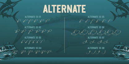 Phatin Angler Font Poster 6