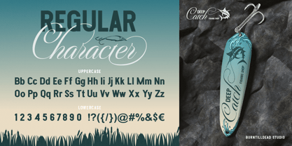 Phatin Angler Font Poster 5
