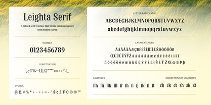 Leighta Font Poster 15