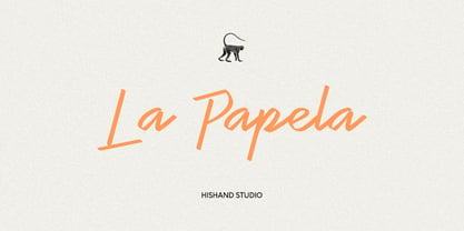 La Papela Font Poster 1