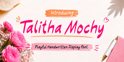 Talitha Mochy Font Poster 1