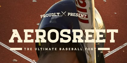 Aerostreet Font Poster 1