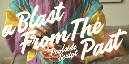 Poolside Font Poster 10