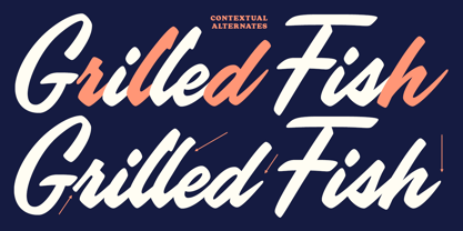Poolside Font Poster 7