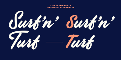 Poolside Font Poster 14