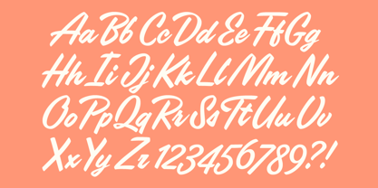Poolside Font Poster 6