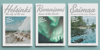 Poolside Font Poster 12
