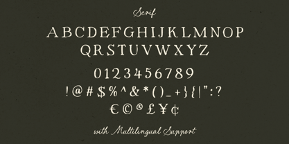 Clover Fields Font Poster 7
