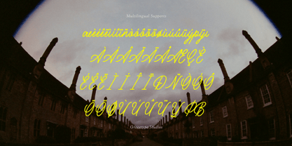 Holdem Avenue Font Poster 11